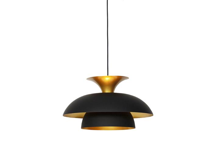 Suspension intelligente noire avec or, avec Wifi G95 - Titus