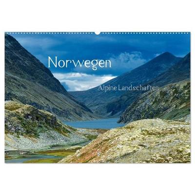 Norwegen - Alpine Landschaften (Wandkalender 2027 DIN A2 quer), CALVENDO Monatskalender