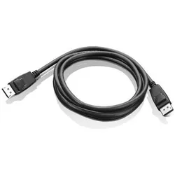Lenovo DisplayPort — DisplayPort (1.80 m), Videokabel, Schwarz
