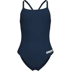 ARENA Kinder Schwimmanzug GIRL'S TEAM SWIMSUIT CHALLENGE SOLI, Größe 128 in Blau Blau