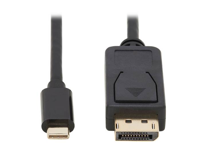 Tripp Lite U444-006-DP-BD, 1,83 m, USB Type-C, DisplayPort, Mâle, Mâle, Droit