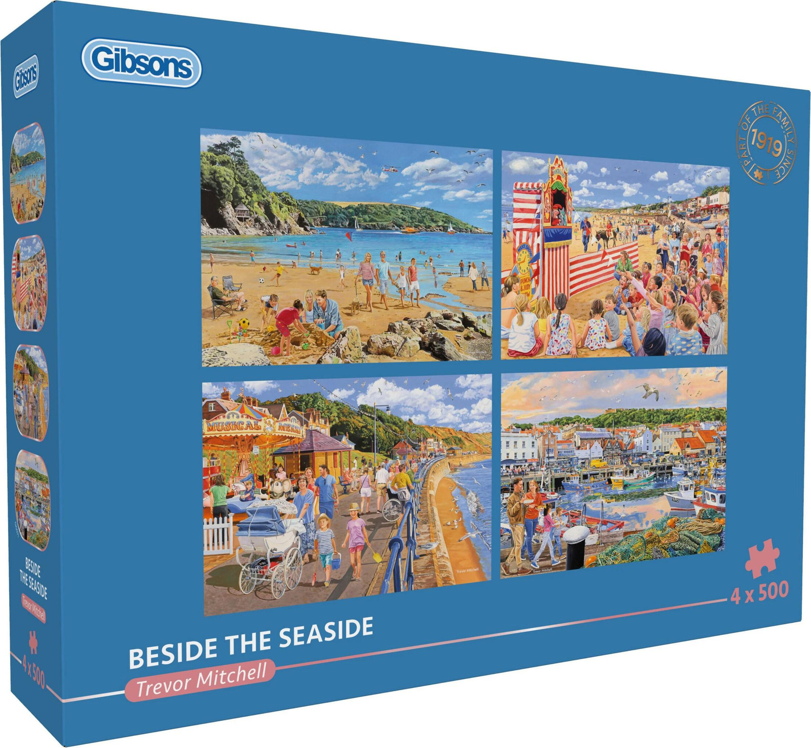 Gibsons By the Seaside Puzzel met 500 stukjes