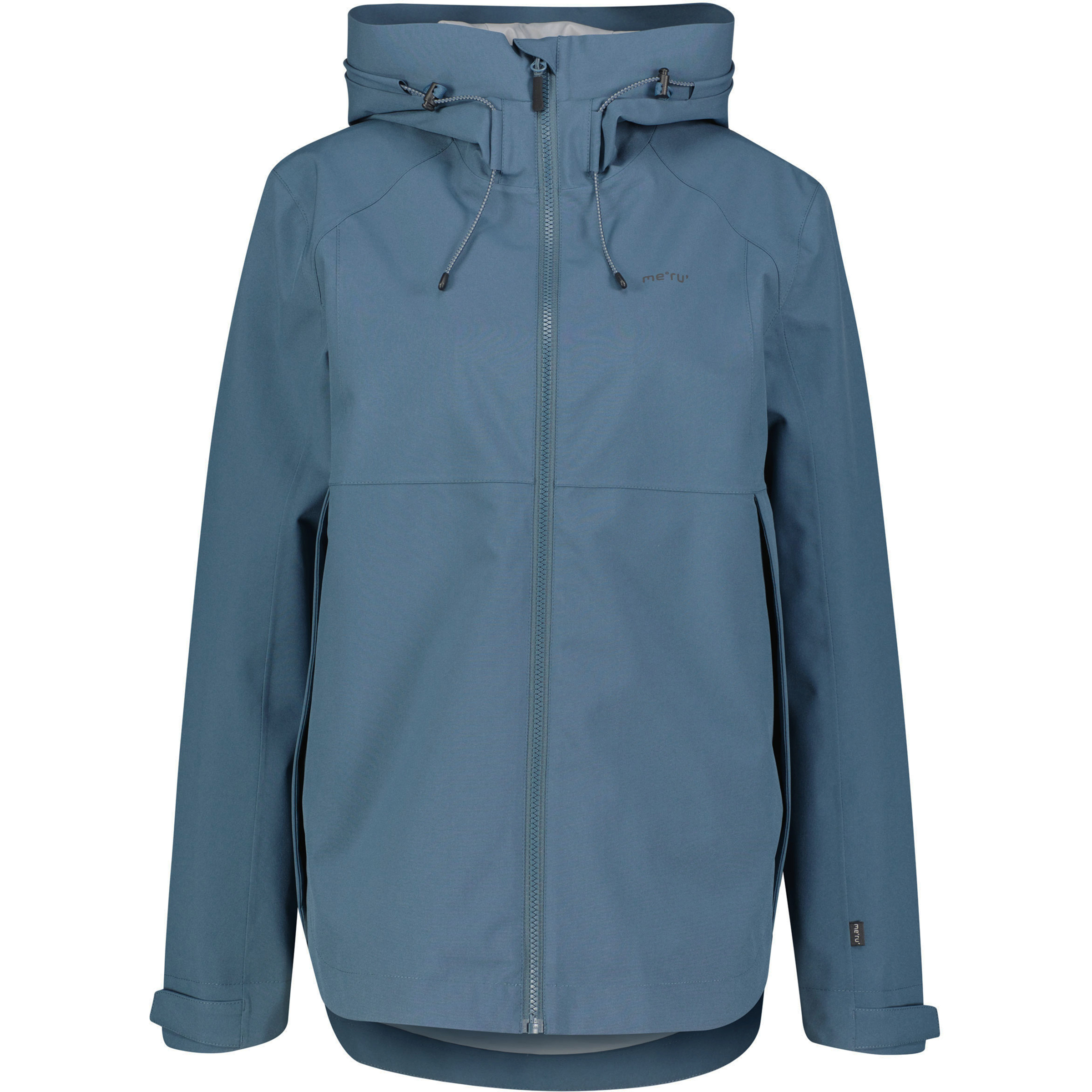 Bergzeit Basics Meru Alfena Damen Regenjacke blau Größe 3XL Trekking Wasserabweisend Wasserabweisend