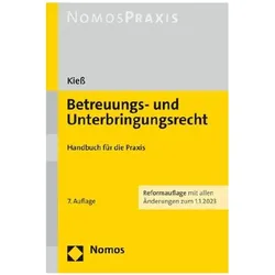 Betreuungs- und Unterbringungsrecht, Fachbücher von Peter Kiess