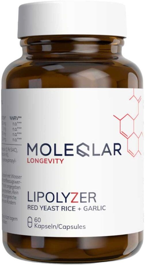 Moleqlar Lipolyzer Roter Reis Extrakt Kapseln