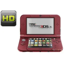 2x Displayschutzfolie für Nintendo New 3DS XL Displayfolie Schutzfolie HD KLAR
