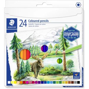 Staedtler Buntstifte 146C C24 Design Journey, farbig sortiert, 24 Stück