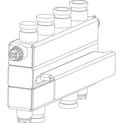 Verteiler Weiche - 87186653200