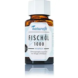 NATURAFIT Fischöl 1000 mg Kapseln 56 g
