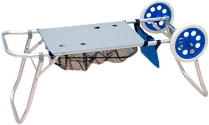 RegalosMiguel Carro Playa Plegable 105 x 52 cm - Azul