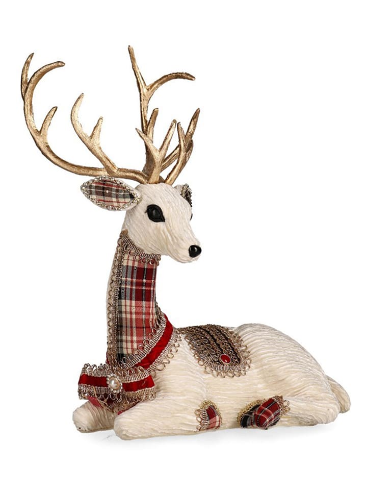 Bizzotto Dekofigur "Mellony" in Creme - (H)41 cm - onesize