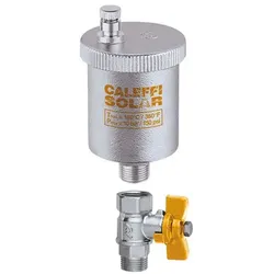 Schnellentlüfter 3/8" AG, verchromt, automatisch, für Solaranlagen
