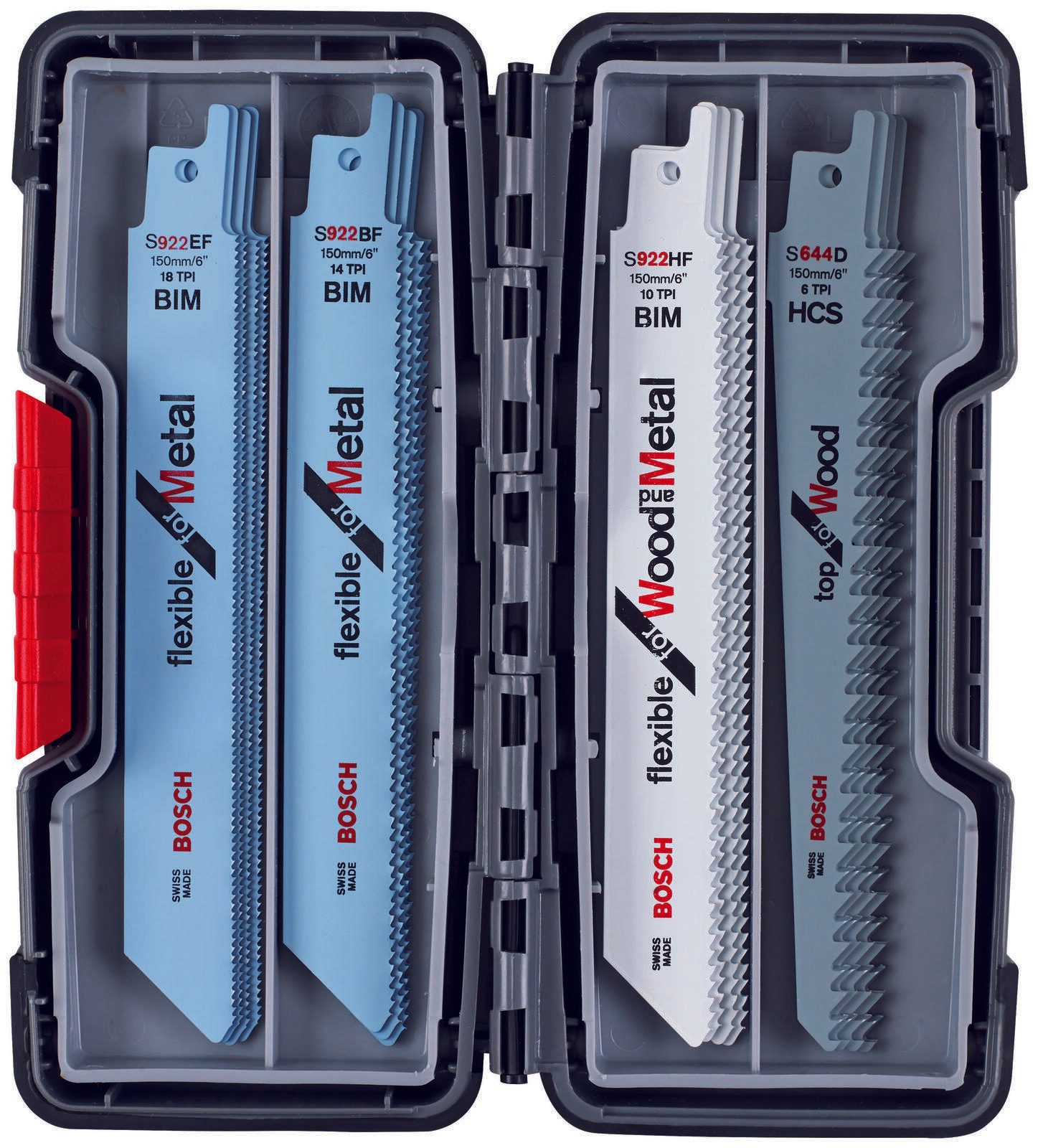 BOSCH ToughBox Wood/Metal Säbelsägeblätter-Set 20-teilig 2607010902