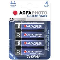 Agfaphoto Photo MN1500 (4 Stk., AA), Batterien + Akkus