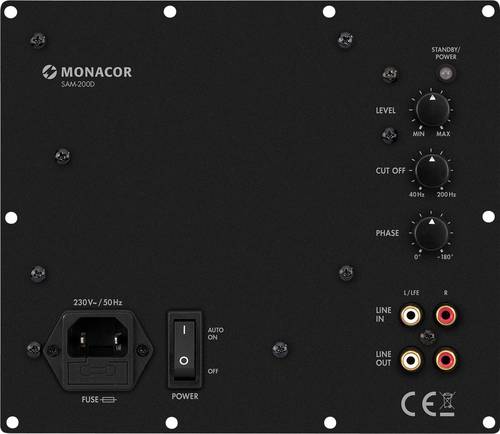 Monacor SAM-200D Einbauverstärkermodul 200W