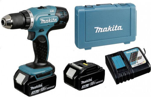 Makita DDF453RFE Perceuse visseuse (2x3,0Ah/18V)