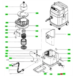Festool Radsicherung für SR 201 E