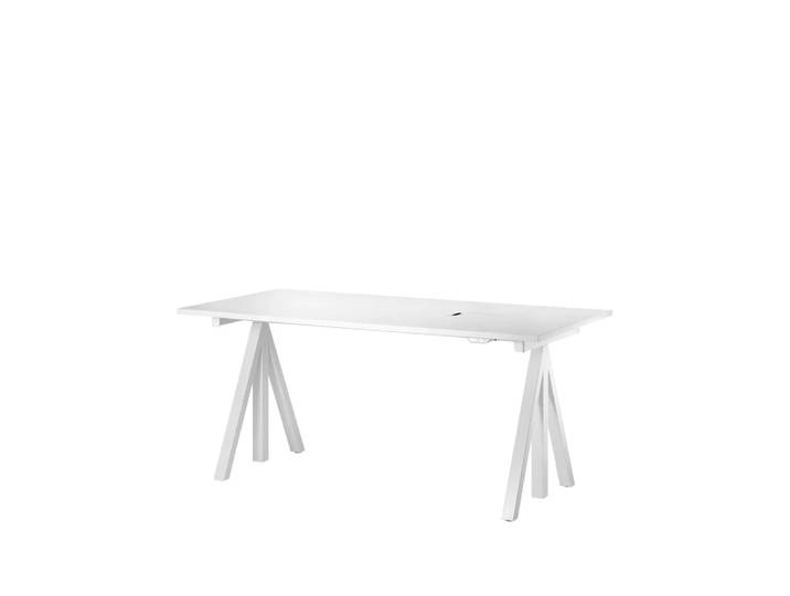 Works Works Untergestell für Schreibtisch Weiß, höhenverstellbar