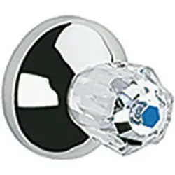Grohe, Duscharmatur + Badewannenarmatur, UP-Ventil Oberbau ATLANTA Brillant-Griff Mark blau chr