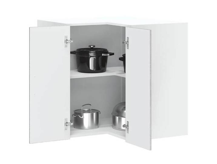 “Rabais Meuble haut suspendue - VIDAXL - Armoire murale d'angle de cuisine Kalmar sonoma gris Août59549