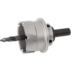 Tecwerk, Lochsäge, Lochsäge Sägen-Ø 61 mm Schnitttiefe 20 mm HM-bestückt mit Bohrer und Feder