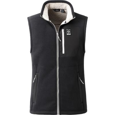 Fleeceweste LPO "Ravin", Herren, Gr. L, schwarz, Fleece, 100% Polyester, regular fit hüftbedeckend, Westen Fleeceweste, mit Langhaarfleece