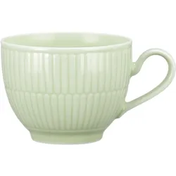 Kaffeeobertasse AMINA (BHT 11,50x6,70x8,80 cm) - grün - BHT 11,50x6,70x8,80 cm