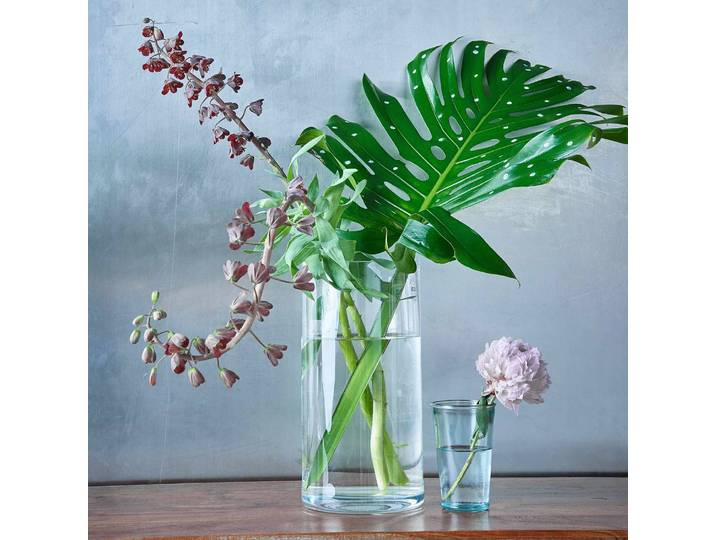 Vase POOL Ø 18cm Durchsichtig/Durchsichtig