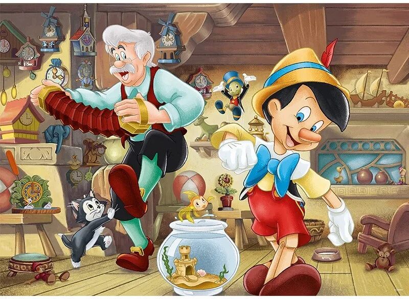 Ravensburger Puzzle Pinocchio (Collection Disney) - 1000 pcs