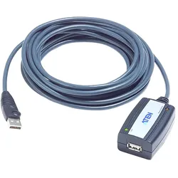 ATEN UE250 Repeater USB 2.0 Aktiv-Verl. mit Signalverstärkung ST A an BU A 5m