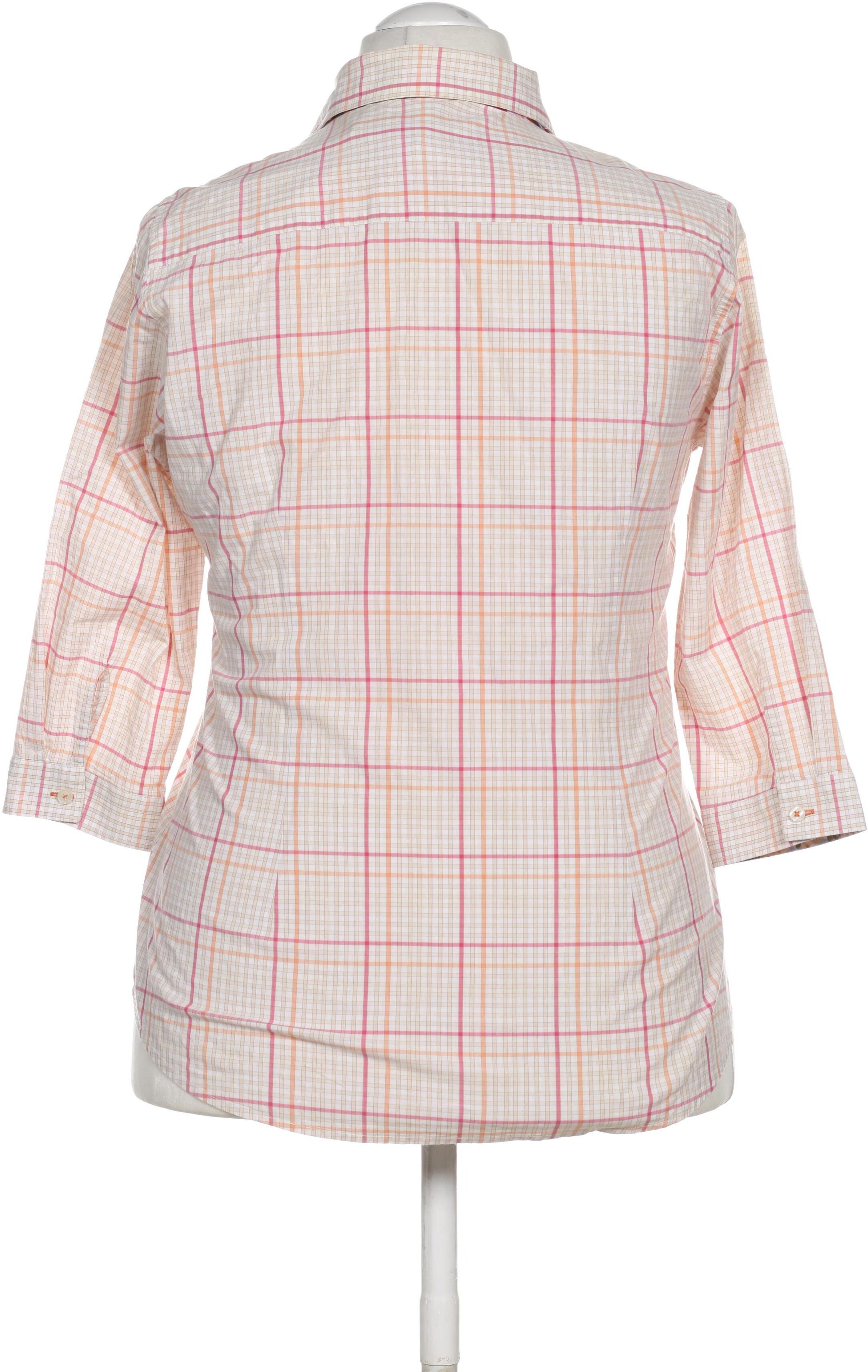 Milano Italy Damen Bluse, Beige, Gr. EU 36 (IT 42), Baumwolle / Elasthan - Second Hand