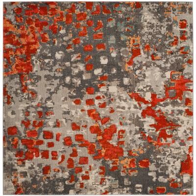 SAFAVIEH Monaco Shiloh Boho Abstract Modern Watercolor Area Rug