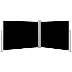 Helloshop26 - Einziehbare Seitenmarkise/Sichtschutz für Terrasse Garten Balkon 140 x 1000 cm 02_0007432