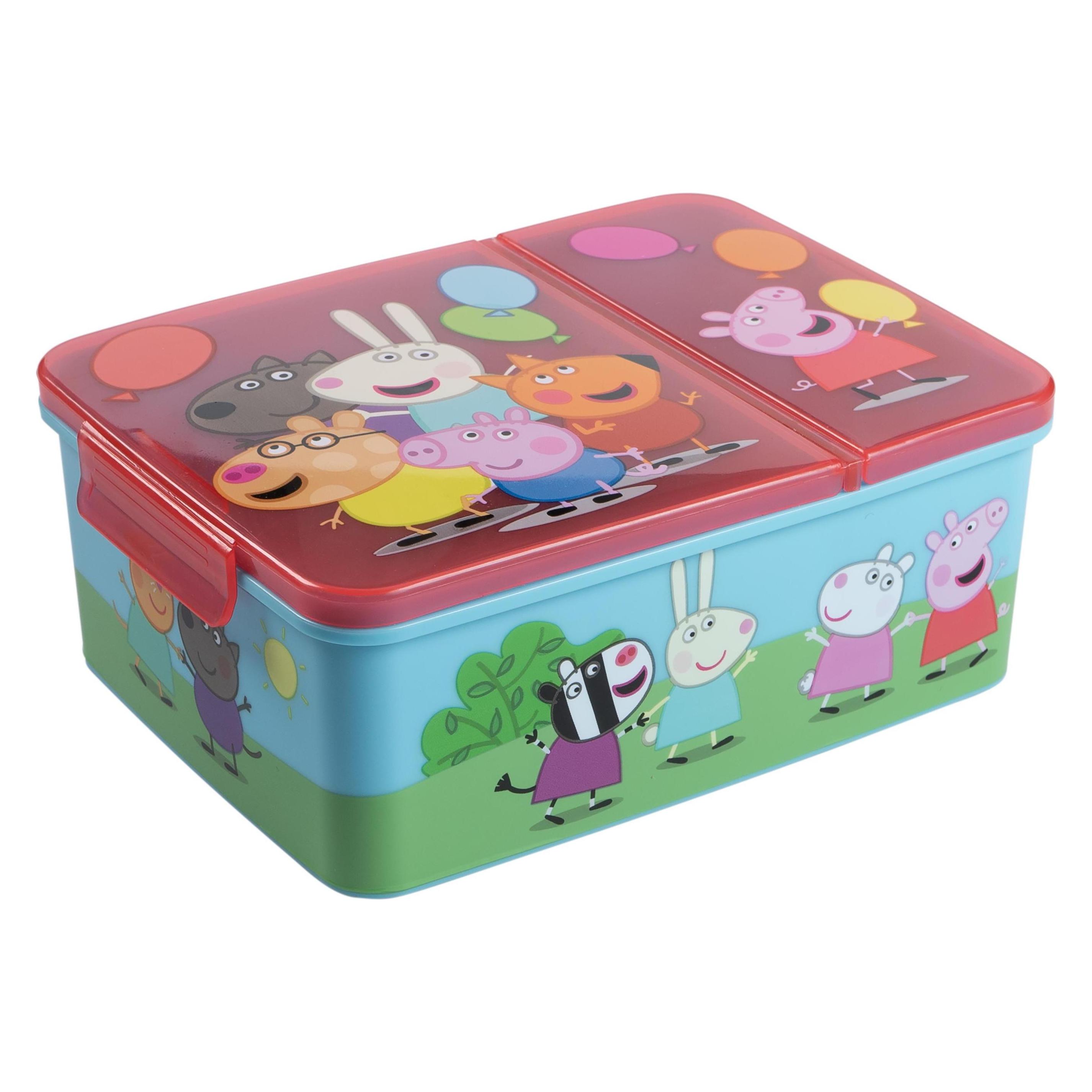 pos Brotdose 2geteilt Peppa Pig (37563)
