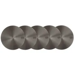 Gessi HI-FI Griffeinsatz-Set 5 Stück., in selbiger Farbe, 66604707, Farbe: Metall Schwarz gebürstet PVD