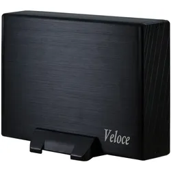 Inter-Tech Veloce GD-35612 Schwarz 3.5" USB