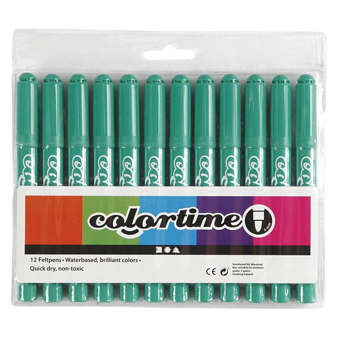 Creativ Company Helder groene Jumbo Stiften, 12st. (12x) (37357)