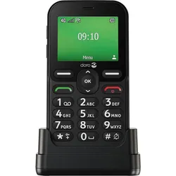 Doro Leva E10, Großtastenhandy, 4G, schwarz