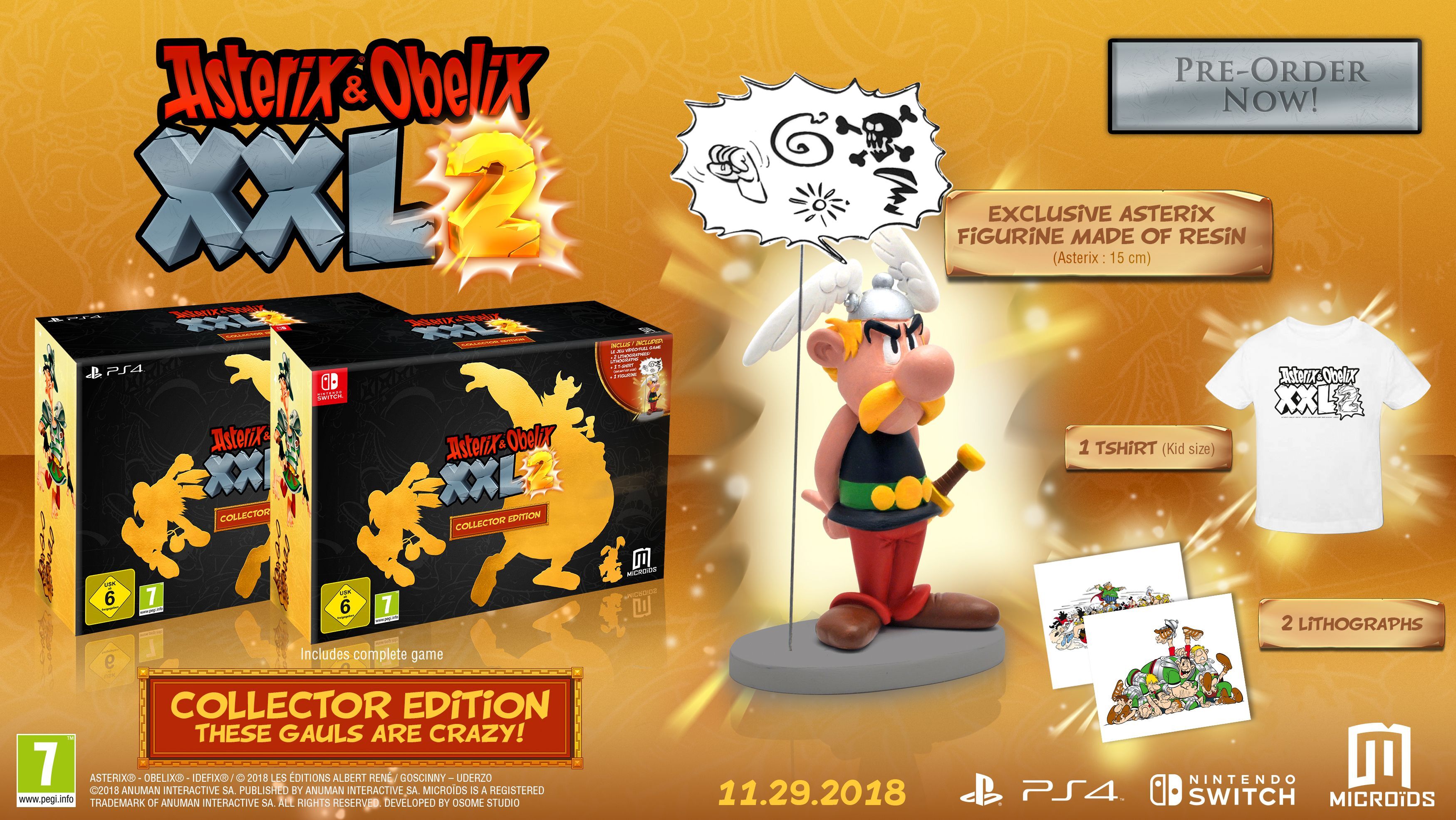 Asterix and Obelix XXL 2 (Collector's Edition) (Nintendo Switch)