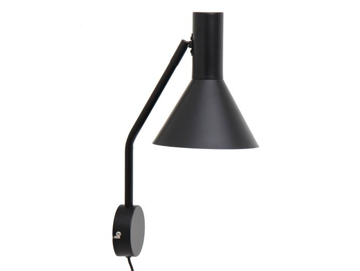 Applique murale Lyss noire avec fiche - FRANDSEN - Salon / séjour - Design - Métal - À ampoule unique