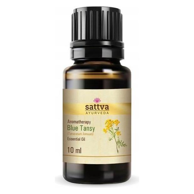 Sattva Ayurveda SATTVA Aromatherapy Essential Oil olejek eteryczny Blue Tansy 10ml (Körperöl, 10 ml) (5903794188075)