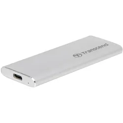 Transcend ESD240C (0.12 TB), Externe SSD, Silber