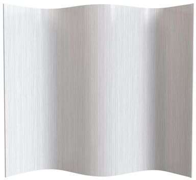 Handmade Bamboo Wave 6-foot Screen (China)