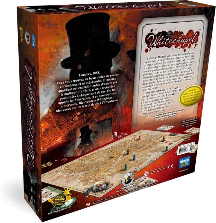 Don't Panic Games Lettres de Whitechapel