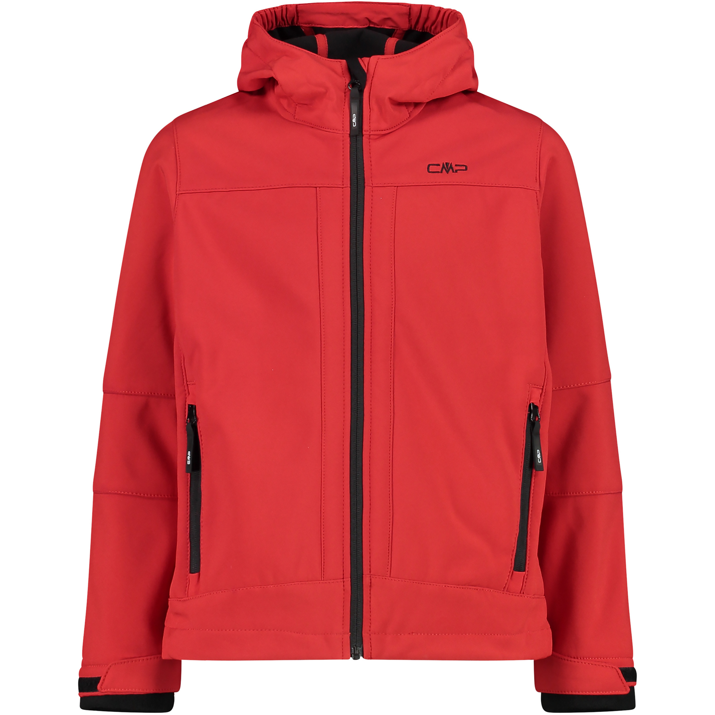 CMP Softshell Kinder Softshelljacke rot Größe 110 Trekking Wasserabweisend Wasserabweisend