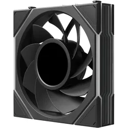Lian-Li "120mm Uni Fan TL LCD FLEX ARGB Reverse, Black" (120 mm, 3x), PC Lüfter, Schwarz