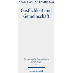 Gastlichkeit und Gemeinschaft, Fachbücher von Arne-Florian Bachmann
