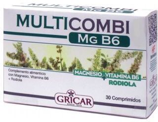Gricar Multicombi Mg B6 30 Tablets