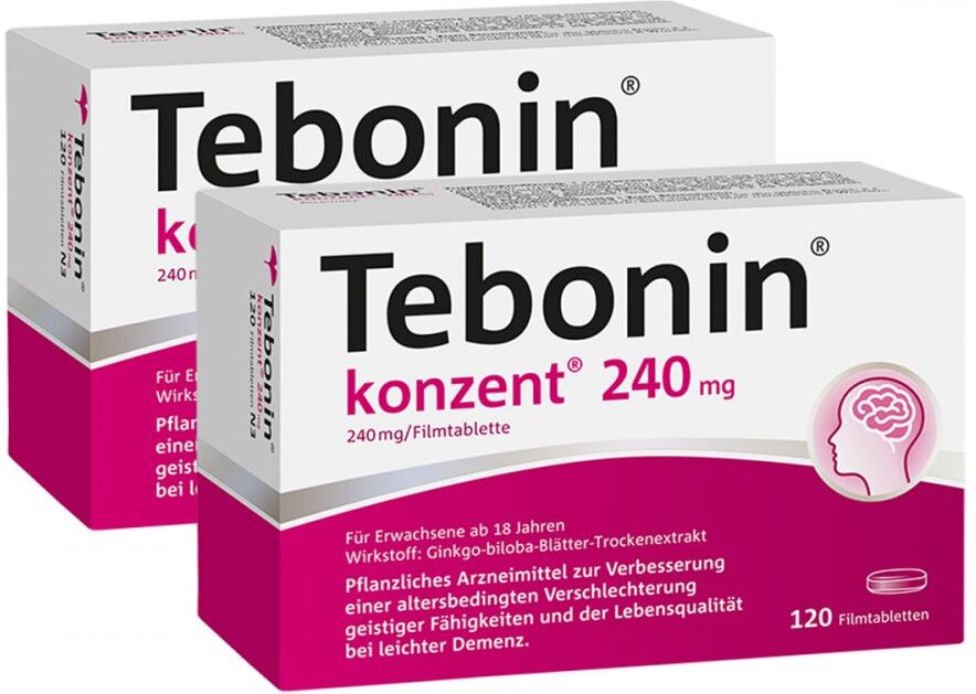 Tebonin konzent 240mg 2x120stk