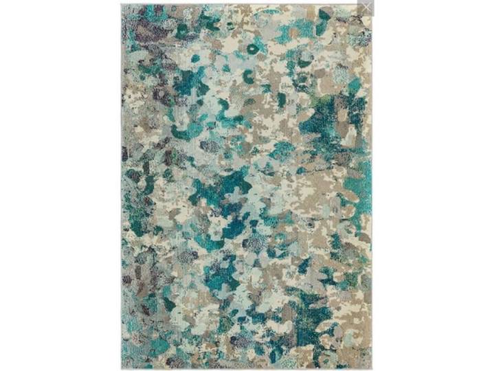NOVATREND Tapis de salon moderne tissé plat ETHERAL 160x190 cm Bleu